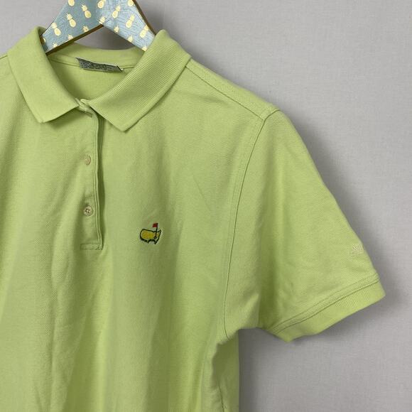 Masters Collection Polo Shirt Womens Large Green Augusta National Golf Logo Top - Picture 2 of 10
